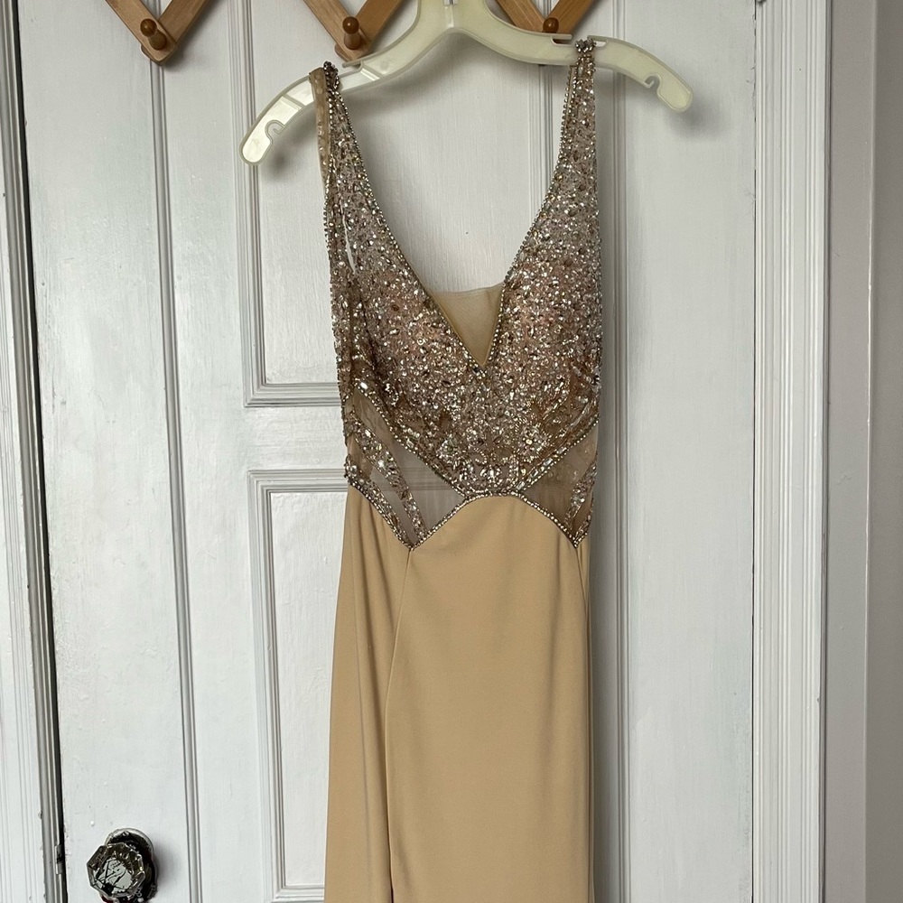 Champagne Prom Dress